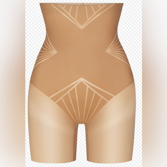 Honeylove ShadowSculpt Mid-Thigh Sand XS Smoothest Shapewear NWT - Picture 3 of 8